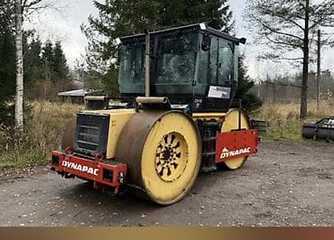 cga3 de: Каток дорожный Dynapac CS142 - Тип: трехколёсно-вальцовый каток — 4