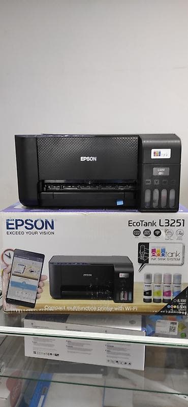 принтер эпсон 3258: Epson L3251 3в1 4цветный струйный принтер с поддержкой WiFi — 1