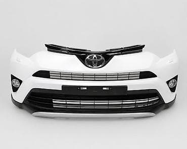 4runner 2017: Бампер Toyota, Б/у, Оригинал — 1