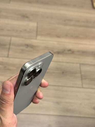 проводные наушники для айфон: IPhone 15 Pro, Б/у, 512 ГБ, Natural Titanium, Чехол, Кабель, 86 % — 1