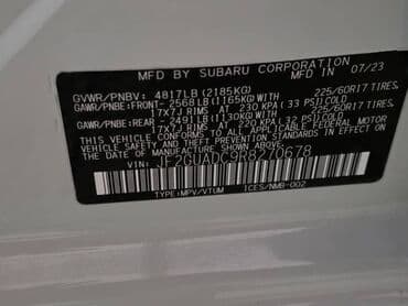 обмен на дом в городе каракол: Subaru Crosstrek: 2023 г., 2 л, Вариатор, Бензин, Кроссовер — 10