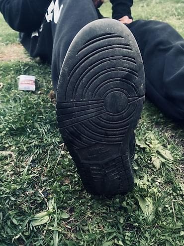 Мужские кроссовки, 41, Nike, Б/у, цвет - Черный, Самовывоз