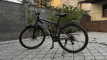 велосипед с ручкой: Горный велосипед, Geleda, Рама L (172 - 185 см), Сталь, Б/у — 1