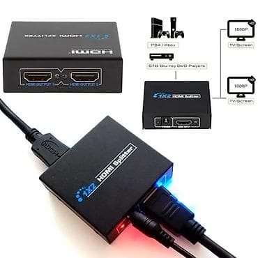 dolby: Разветвитель HDMI - 1 to 2 HDMI splitter Арт.1966 Описание:1×2 1080 P — 1