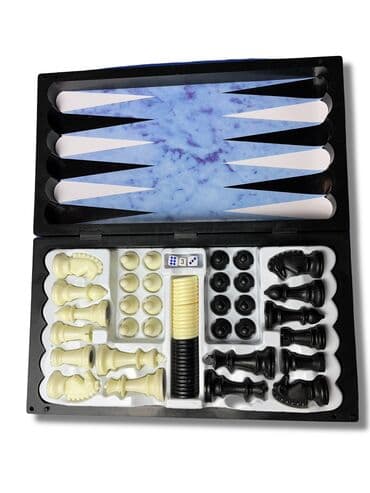 3в1 Шахматы [ акция 50% ] - низкие цены в городе! Новые! В