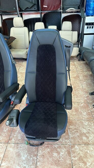 чехол кресло: Чехлы Кожаные, цвет - Черный, Volvo, Новый, Самовывоз — 2