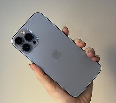 poco c55: IPhone 13 Pro, Б/у, 256 ГБ, Sierra Blue, Зарядное устройство, Защитное стекло, Чехол, 77 % — 1
