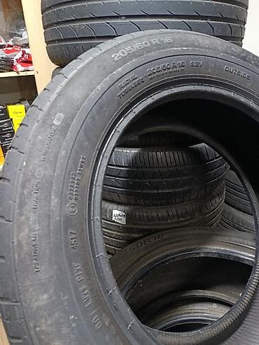 audi q6: Шины 205 / 60 / R 16, Лето, Б/у, Комплект, Легковые, Continental — 3