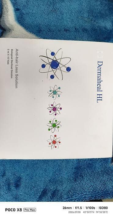 перекись 37: Dermaheal HL-8 штук - 8000сом профессиональный мезококтейль против — 2