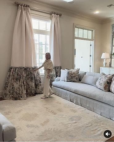 Уход и хранение одежды: Комплект штор, Хлопок, Изготовление на заказ, Для спальни — 8