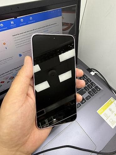 Samsung Galaxy S23, Б/у, 512 ГБ, цвет - Фиолетовый, 1 SIM, eSIM — 8