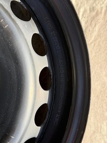 matiz diska: Железные Диски R 14 Kia, отверстий - 4, Б/у — 5