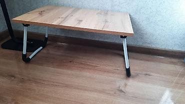 стол медицинский: Складной стол для ноутбука, Новый, цвет - Коричневый — 3