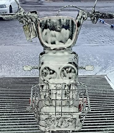 авто элек: Электроскутер (городской) с двойной фарой и корзиной Описание: - — 7
