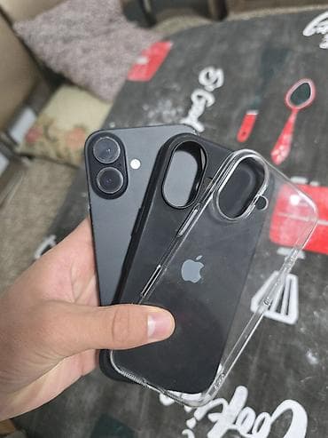 IPhone 16, Б/у, 128 ГБ, Black Titanium, Зарядное устройство, Защитное стекло, Чехол, 91 % at lalafo.kg IPhone 16, Б/у, 128 ГБ, Black Titanium, Зарядное устройство, Защитное стекло, Чехол, 91 %