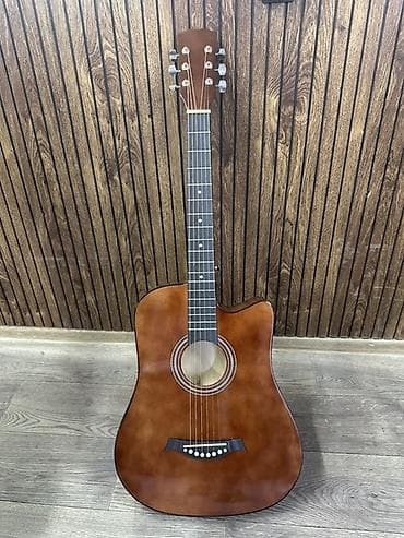 ск пионер: Акустическая гитара дредноут с вырезом (cutaway), 6 струн. - Корпус — 5