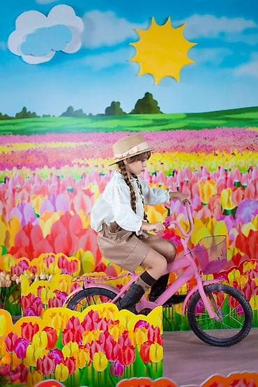 4: Детский велосипед, 4-колесный, 4 - 6 лет, Для девочки — 7