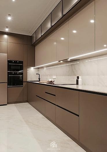 кухиний гарнитур: Кухни на заказ в современном минималистичном стиле. Замер доставка — 3