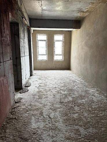 osh flat: 1 комната, 62 м², Джал мкр (в т.ч. Верхний, Нижний, Средний) Элитка, 9 этаж, ПСО (под самоотделку) — 5