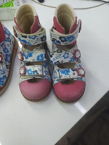 Босоножки, сандалии, шлепанцы: Детские ортопедические сандалии (высокие) - Модель: закрытый мыс — 4