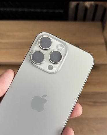 Техника жана электроника: IPhone 15 Pro, Natural Titanium — 3