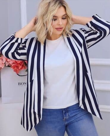 пиджаки женские бишкек: Пиджак. Блейзер. Размеры: 50/54/56. Есть платная доставка по городу — 1