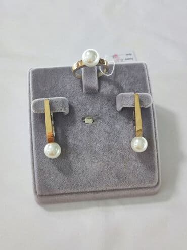 свадебные наборы ручной: Набор украшений, Проба 925, Женские, Новый — 3