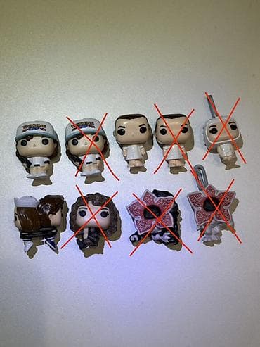 Набор мини-фигурок kinder joy в стиле Funko pop по сериалу «Очень — 1