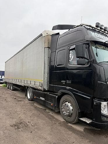 bmw 540 e34: Тягач, Volvo, Тентованный — 2