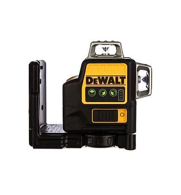 краска на авто: Лазерный уровень DEWALT DCE089LG Работа с детектором: увеличенная — 6