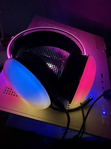 redmi note 8s: Игровые наушники Hoco W109 с подсветкой RGB - Динамики 50 мм: мощный — 3