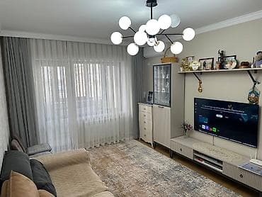 osh flat: 2 комнаты, 60 м², Чон-Арык с. 105 серия, 5 этаж, Евроремонт — 9