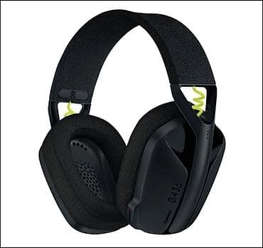 power beats: Беспроводные гарнитуры, Logitech, Б/у, цвет - Черный — 1