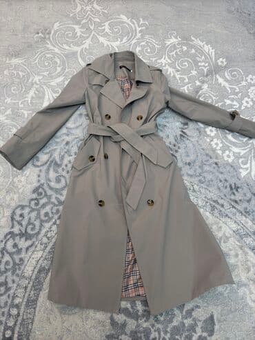 плащ дождовик: Тренч в отличном состоянии размер S
Цена 350 сом — 1