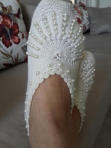 soft sprey: Тапочки с бусинками — 3