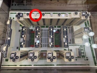 квартира арендовать: 2 комнаты, 76 м², Элитка, 11 этаж, ПСО (под самоотделку) — 7