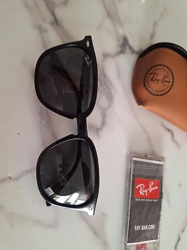 Бижутерия: Солнцезащитные очки очки, Ray-Ban, Унисекс, Вайфареры, Оригинал — 2