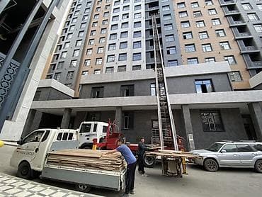 арендовать дом: Услуга автолифта (мебельный/строительный подъёмник на базе грузовика) — 5