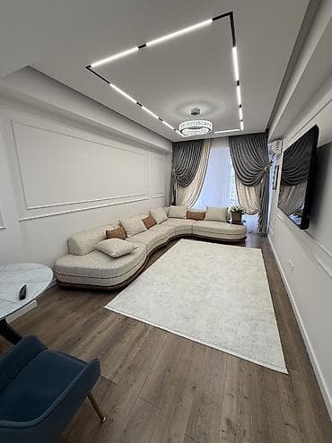 3 комнаты, 110 м², Евроремонт