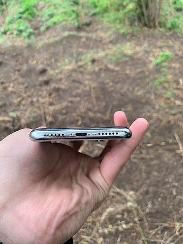 galaxy watch 7 бишкек: IPhone X, Колдонулган, 256 ГБ, Күмүш, Коргоочу айнек, 100 % — 4