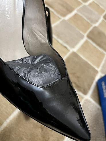 коженные: Туфли-лодочки Karen Millen - Классическая пара в черном цвете — 6