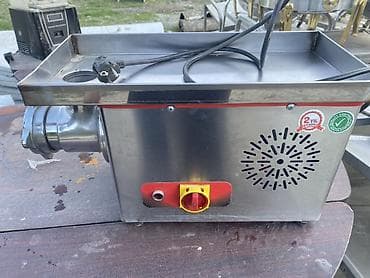 промышленный тестомес: Промышленная электрическая мясорубка из нержавеющей стали Описание: - — 1