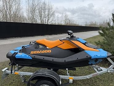 водные скутера: Гидроцикл Sea-Doo Spark (двухместный) - Легкий и маневренный — 2