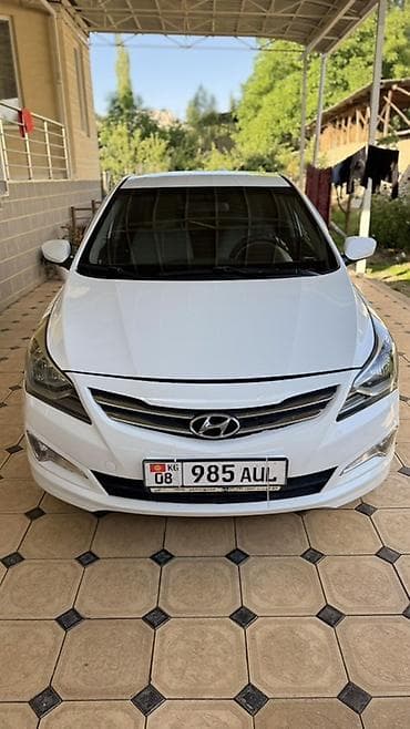 carplay android: Hyundai Solaris: 2015 г., 1.6 л, Автомат, Бензин, Седан — 2