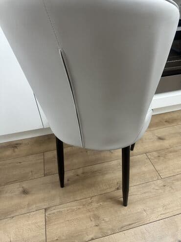 кухонная стол: Кухонный стол и стул, цвет - Серый — 4