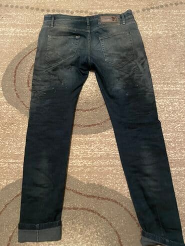 брендовая мужская одежда по низким ценам: Продаю фирменные джинсы . Покупал в Турции . Не много поправился стали — 1