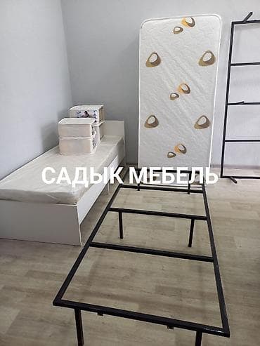 цена односпальной кровати: Односпальная кровать, Новый, С матрасом, длина - 200 см — 10