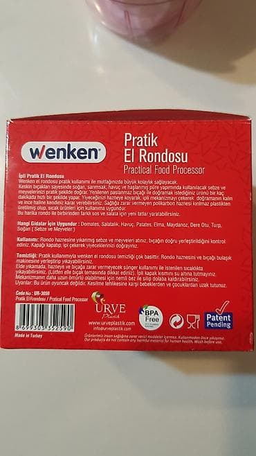 острые: Ручной мини-измельчитель Wenken (Pratik El Rondosu / Practical Food — 6