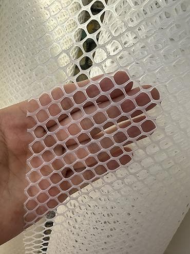 сетка для курятника: Сетка пластиковая высота 2 метр мелкий рубчик 👍 качество супер сетка — 5