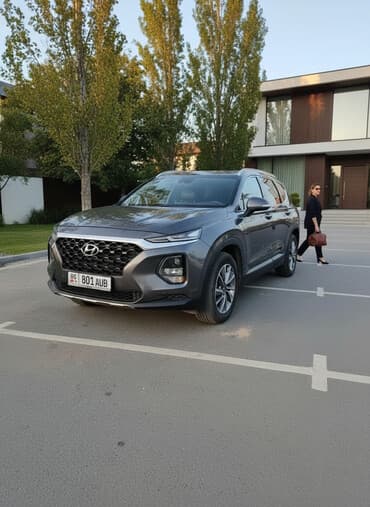 авто в рассрочку без банка без первоначального взноса в бишкеке: Hyundai Santa Fe: 2018 г., 2 л, Автомат, Дизель, Кроссовер — 2